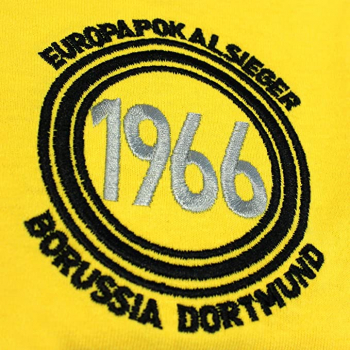 Preview: Borussia Dortmund jersey 1966 BVB 09 retro home boc yellow men's S