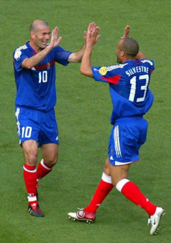 Adidas Frankreich Trikot 10 Zinedine Zidane Euro 2004 Blau Herren S M L XXL