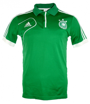 Adidas Deutschland T-Shirt Trikot Euro 2012 EM 2012 DFB Auswärts Grün Polohemd Herren M=6