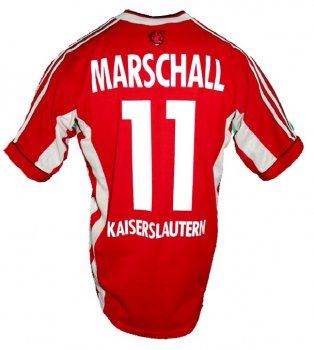 Adidas 1.FC Kaiserslautern Trikot 11 Olaf Marschall 1998/99 FCK Heim Rot Herren XXL/2XL