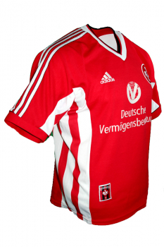 Adidas 1.FC Kaiserslautern Trikot 1998/99 3 Ballack 8 Wagner 11 Marschall rot Heim Herren L & Kinder 164 cm