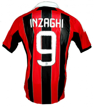 Adidas AC Mailand Trikot 9 Filippo Inzaghi 2012/13 CL Heim Neu Herren S/M/L(XL/XXL