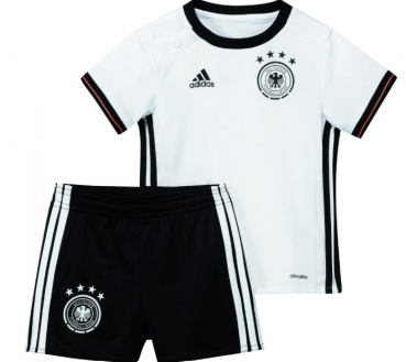 Adidas Deutschland Trikot Euro 2016 heim weiß + Hose DFB 4 Sterne Minikit Baby Kind 68