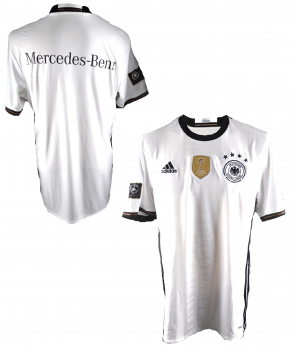 Adidas Deutschland match worn Trikot 2016 7 Bastian Schweinsteiger Mercedes Benz DFB Herren L