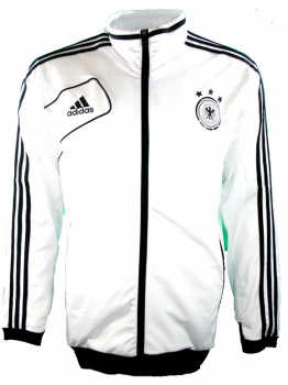 Adidas Deutschland Jacke Euro 2012 DFB weiß Trainingsjacke Herren L=8