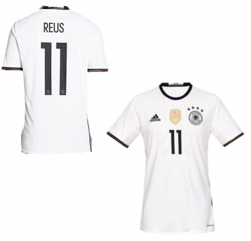 Adidas Deutschland Trikot 11 Marco Reus 2016 Euro Heim DFB weiß Herren M