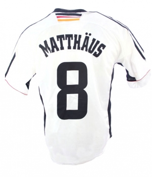 Adidas Alemania Camiseta 8 Lothar Matthäus copa del mundo 98 1998 senor XL