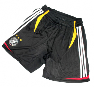 Adidas Deutschland Trikot Hose Shorts WM 2006 Heim DFB Schwarz Kinder 152, 164 oder 176 cm