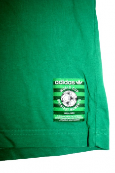 Adidas Deutschland Trikot WM 1974 Gerd Müller T-Shirt Grün DFB Herren S