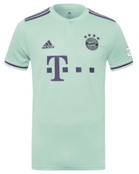 Adidas FC Bayern München Trikot 18 Leon Goretzka 2018/19 Telekom ash green/purple Herren L