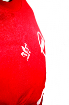 Adidas FC Bayern Munich jersey 1989/91 home red Opel men's L