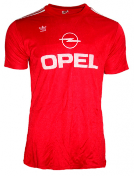Adidas FC Bayern München Trikot 1989/91 heim Opel rot Herren L 7/8