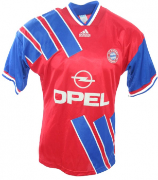 Adidas FC Bayern München Trikot 7 Mehmet Scholl 1993/94 1994/95 rot Opel Herren S
