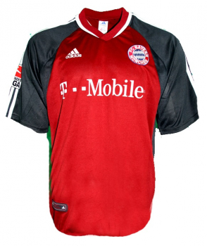 Adidas FC Bayern Múnich Camiseta 20 Hasan Salihamidžić 2002/03 T-Mobile senor L o XL