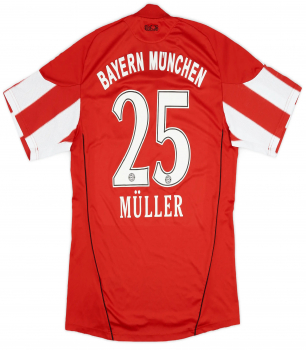 Adidas FC Bayern Munich jersey 25 Thomas Müller 2010/11 T-home home red men's M