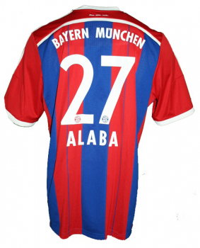 Adidas FC Bayern München Trikot 27 David Alaba 2014/15 Heim Herren XXL