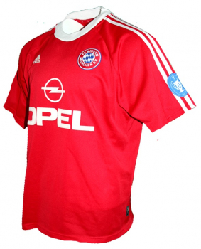 Adidas FC Bayern München Trikot 2001 11 Effenberg 9 Elber Opel Herren XL (3 x Patch)