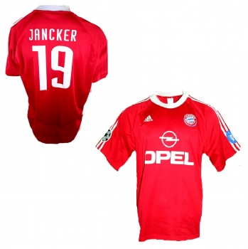 Adidas FC Bayern München Trikot 19 Carsten Jancker 2001 CL Finale Sieger Herren XS Kinder/Damen 164 cm
