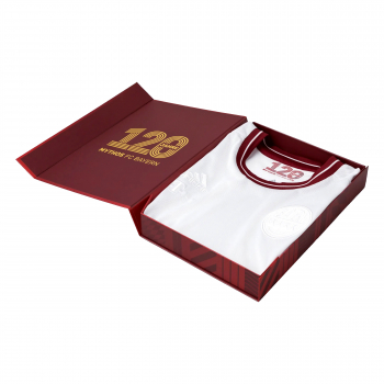 Adidas FC Bayern Munich jersey 120 years anniversary retro shirt 1900 white black home with patch men's M