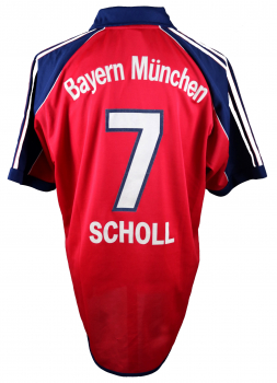 Adidas FC Bayern München Trikot 7 Mehmet Scholl 1999/2001 Herren L/XXL/2XL oder Kinder 176cm (S/M)
