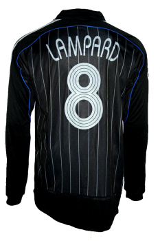 Adidas FC Chelsea Trikot 8 Frank Lampard 2006/07 Formotion matchworn Schwarz Herren XL