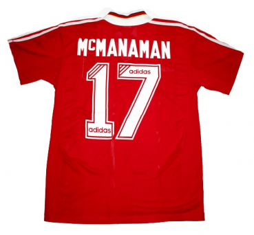Adidas FC Liverpool Trikot 17 Steve McManaman 1995/96 Carlsberg Heim Rot Herren S