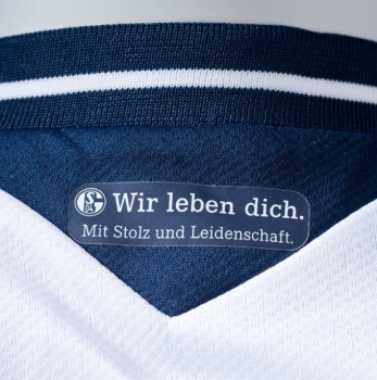 Adidas FC Schalke 04 Trikot 10 Julian Draxler 2013/14 Gazprom weiß retro look Neu Herren XL