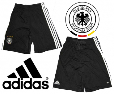 Adidas Deutschland Hose Shorts Euro 2008 DFB Schwarz Heim Herren S oder L
