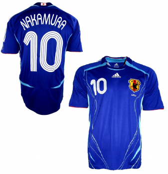Adidas Japan Trikot 10 Shunsuke Nakamura WM 2006 Heim Herren 2XL/XXL