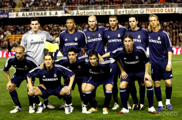 Adidas Real Madrid Trikot 7 Raul 2005/2006 auswärts Siemens Matchworn Herren XL