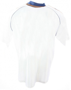 Adidas Real Madrid Trikot 7 Raul 9 Suker 10 Seedorf 4 Hierro 1998-00 Teka Weiß CL Herren M oder L