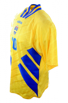 Adidas Schweden Trikot 10 Martin Dahlin 1994 WM USA Herren XL