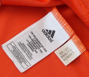Adidas Germany Keeper Jersey 1 Jens Lehmann 2006 DFB away orange men's XL