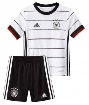 Adidas Deutschland Trikot Euro 2020 2021 heim weiß + Hose DFB 4 Sterne Minikit Baby Kind 68, 74 oder 86 cm