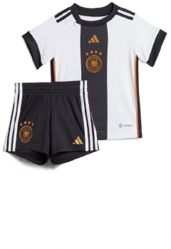 Adidas Deutschland Trikot WM 2022 heim weiß DFB 4 Sterne Minikit Baby Kind 68 cm 3-6m & 80 cm 9-12m