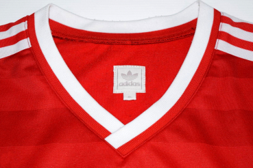 Adidas FC Bayern München Trikot Commodore 1986/87 heim rot Herren M