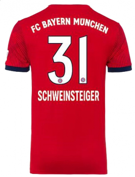 Adidas FC Bayern München Trikot 31 Bastian Schweinsteiger 2018/19 spezial heim rot Herren S