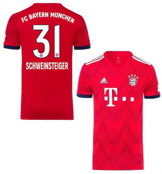 Adidas FC Bayern München Trikot 31 Bastian Schweinsteiger 2018/19 spezial heim rot Herren S