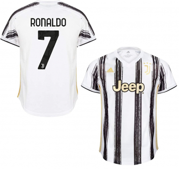 Adidas Juventus Turin Trikot 7 Cristiano Ronaldo 2020/21 heim jeep NEU Herren XL