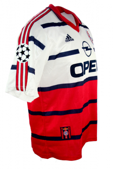 Adidas FC Bayern München Trikot 9 Giovane Elber 1999/2000 Opel Herren S-M = Kinder 176 cm oder S