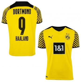 Puma Borussia Dortmund Trikot 9 Erling Haaland 2021/22 BVB 1&1 1und1 NEU Herren L