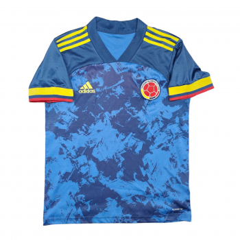 Adidas Kolumbien Trikot Copa 2020/21 auswärts blau dunkelblau gelb NEU Herren M