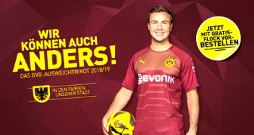 Puma Borussia Dortmund Trikot 10 Mario Götze 2018/19 BVB Evonik Rot Neu Herren L