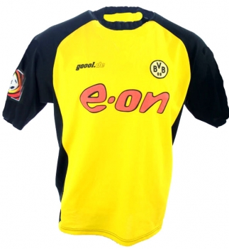 Goool.de Borussia Dortmund Trikot 22 Marcio Amoroso BVB Match Worn 2001/02 Herren XL