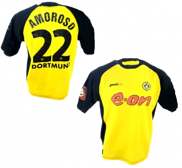 Goool.de Borussia Dortmund Trikot 22 Marcio Amoroso BVB Match Worn 2001/02 Herren XL