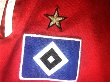 Adidas Hamburger SV Trikothose Hose Shorts 22 Ruud Van Nistelrooy 2009/10 HSV rot Herren S = 5
