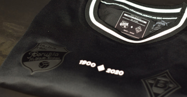 Puma Borussia Mönchengladbach Trikot Sondertrikot 1900-2020 schwarz flatex 120 Jahre M
