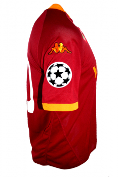 Kappa AS Rom jersey 10 Francesco Totti 2007/08 home red men's M