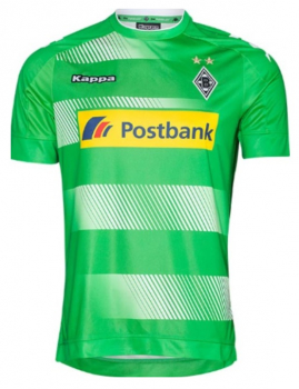 Kappa Borussia Mönchengladbach Trikot 2016/17 grün Postbank Herren M
