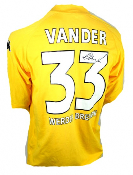 Kappa SV Werder Bremen Trikot 33 Christian Vander match worn 2005/06 Torwart Herren 3XL/XXXL